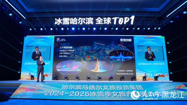 哈尔滨马迭尔文旅投资集团2024-2025冰雪季文旅产品推介会举行(图2)